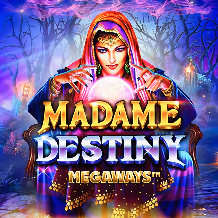 Madame Destiny -slotti - mystinen ennustajapeli ilmaiskierroksilla ja wild-symboleilla